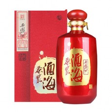 [정품]시펑주, 주해원장,홍장(西凤酒, 酒海原浆,红装) 500ml, 52%Vol / 45%Vol