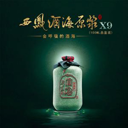 [정품]시펑주, 주해원장 X9 (西凤酒, 酒海原浆 X9) 500ml, 52%Vol