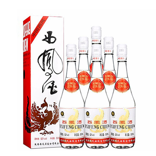 [정품]시펑주, 백표서봉주 (西凤酒, 白标西凤酒) 500ml, 52%Vol