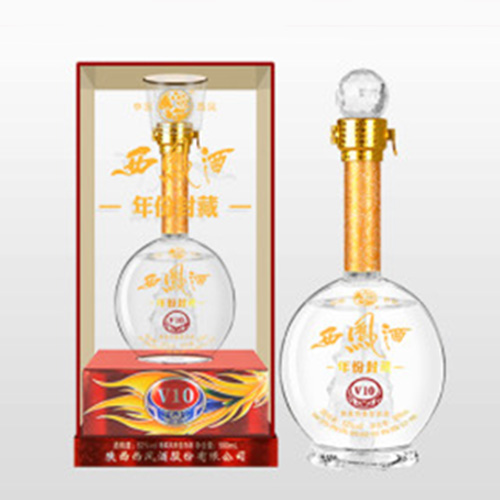 [정품]시펑주, 년분봉장V10(西凤酒. 年份封藏V10) 500ml, 52%Vol