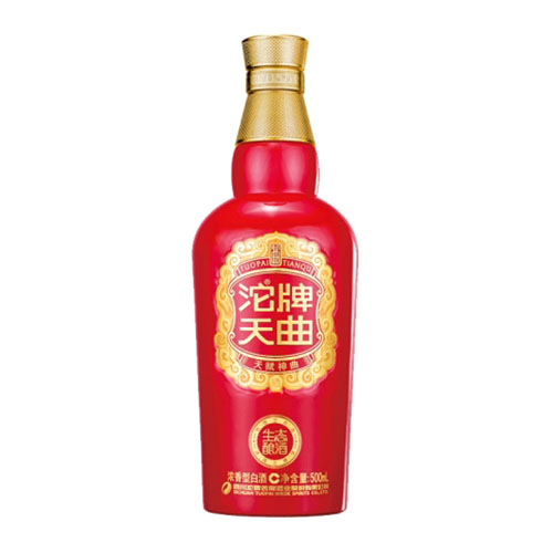 [정품]퉈파이서더주. 타패천곡(沱牌舍得酒. 沱牌天曲) 500ml, 52%Vol