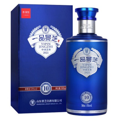 [정품]징즈주(景芝酒) 일품경지(一品景芝) 지향10(芝香10) 500ml, 53%vol.