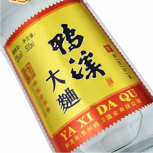 [정품]야시자오주. 대곡(鸭溪窖酒. 大曲) 500ml, 52%Vol