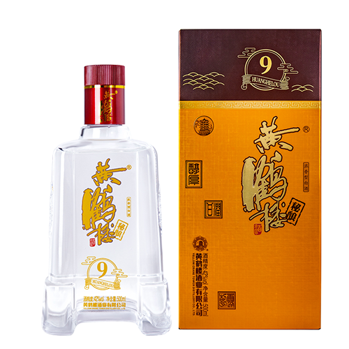 [정품]황허뤄주, 비양9(黄鹤楼酒, 秘酿9) 500ml, 42%Vol