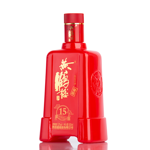 [정품]황허뤄주, 비양15(黄鹤楼酒, 秘酿15) 500ml, 52%Vol