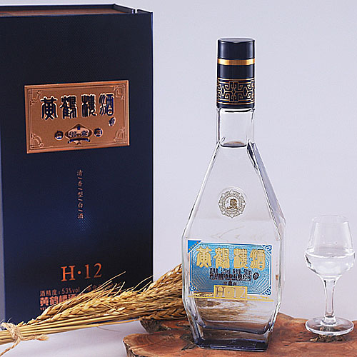 [정품]황허뤄주, 경전H12(黄鹤楼酒, 经典H12) 500ml, 53%Vol