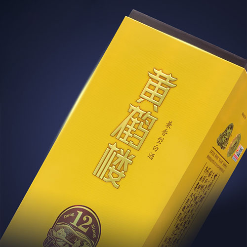 [정품]황허뤄주. 동양12(黄鹤楼酒, 洞酿12) 500ml, 52%Vol