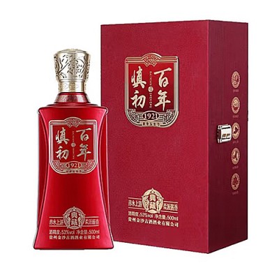 [정품]진사구주, 백년진초.전장 (金沙古酒. 百年慎初.典藏) 500ml, 53%Vol