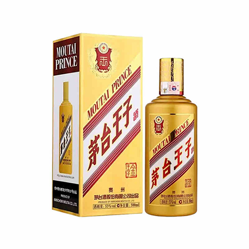 [정품] 마오타이왕자주(贵州茅台，金王子) 500ml 53%vol