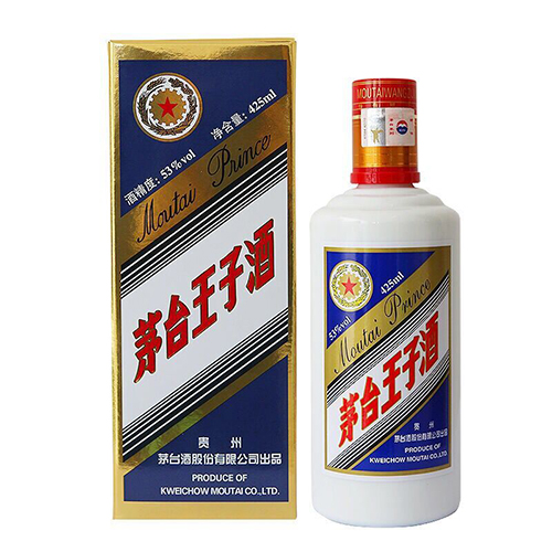 [정품]마오타이왕자주(贵州茅台，蓝王子) 425ml 53%vol