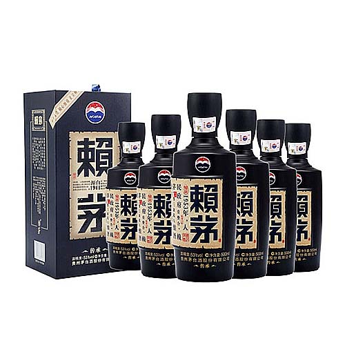 [정품]마오타이 뢰모전승람(贵州茅台,赖茅传承蓝) 500ml 53%vol