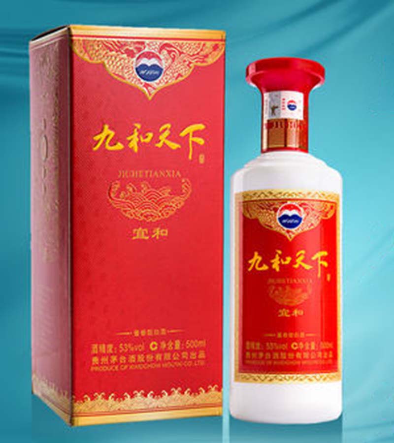 [정품]마오타이 구화천하(贵州茅台,九和天下宜和) 500ml, 53%vol