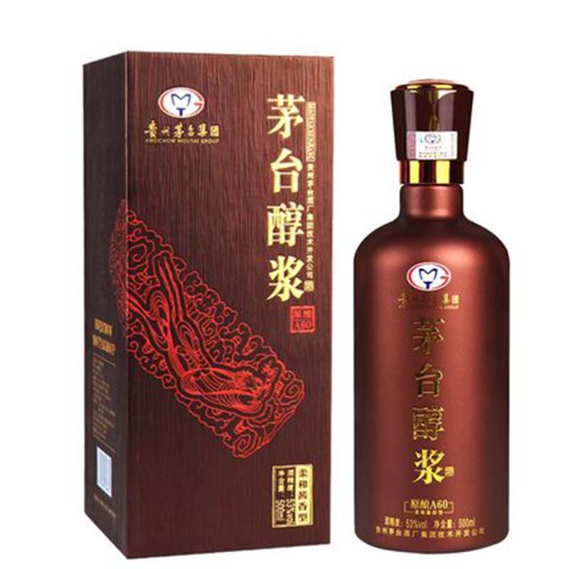 [정품]마오타이,순장A60(贵州茅台,醇浆A60) 500ml 53%vol