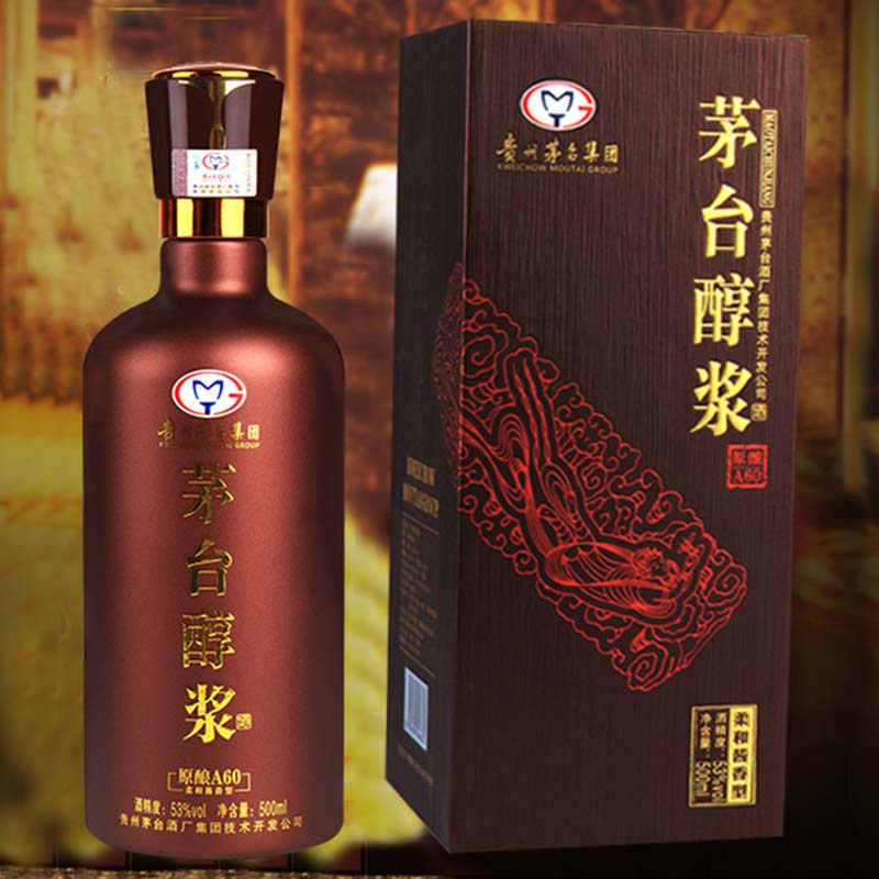 [정품]마오타이,순장A60(贵州茅台,醇浆A60) 500ml 53%vol