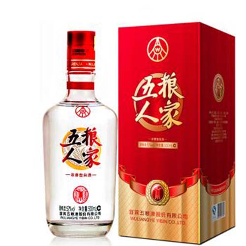 [정품]우량예 오량인가(五粮液. 五粮人家) 500ml 50%vol