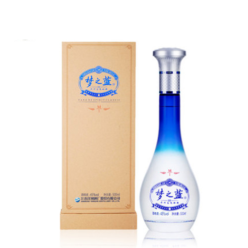 [정품]양허란스징덴, 몽지람 M1 (洋河蓝色经典, 梦之蓝M1) 500ml, 45/52%Vol