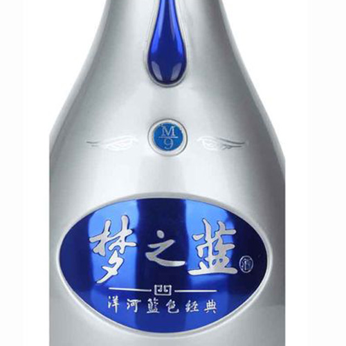 [정품]양허란스징덴, 몽지람M9 (洋河蓝色经典, 梦之蓝M9) 500ml, 45/52%Vol