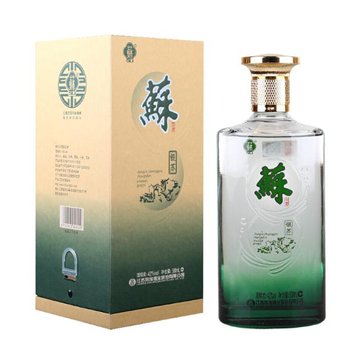 [정품]쌍꿔우, 소주 은소(双沟, 苏酒 银苏) 500ml, 42%Vol