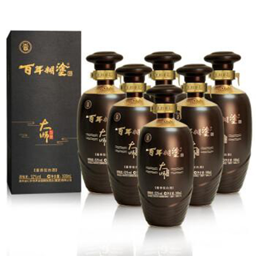 [정품]바이니엔후투. 대사지혜.진장급(百年糊涂,大师智慧珍藏级) 500ml, 52%Vol