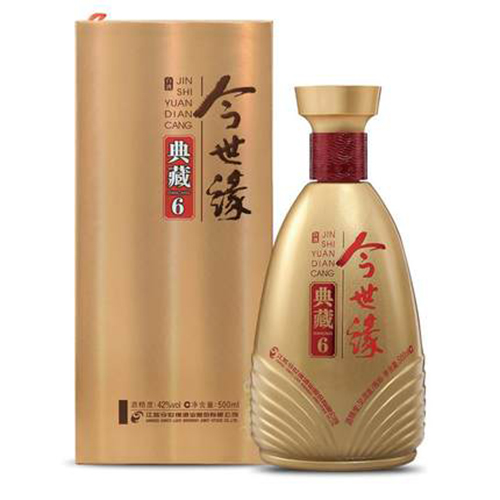 [정품]진스옌. 전장6년(今世缘, 典藏 6年) 500ml, 42%Vol