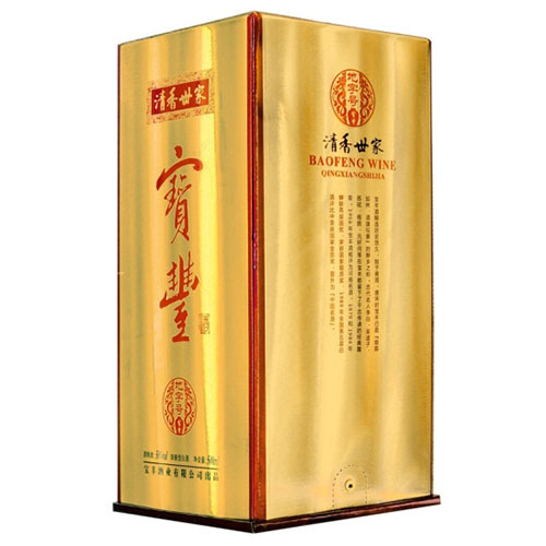 [정품]빠오펑주, 청향세가,지자호(宝丰酒,清香世家,地字号) 500ml, 50%Vol