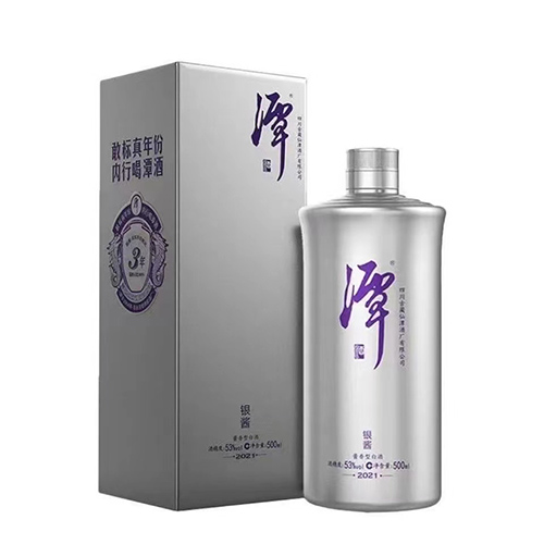 [정품]탄주(潭酒).은장(银酱) 500ml. 53%vol.