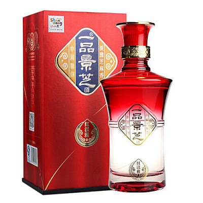 [정품]징즈주(景芝酒) 일품경지,홍담아(一品景芝,红淡雅) 500ml, 52%vol.