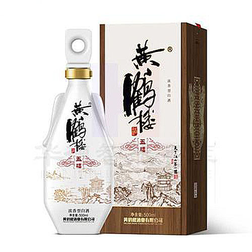 [정품]황허뤄주. 오루(黄鹤楼酒  五楼 ) 500ml, 52%Vol