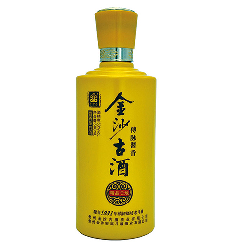 [정품]진사구주, 정품천지(金沙古酒.  精品天地) 500ml, 53%Vol