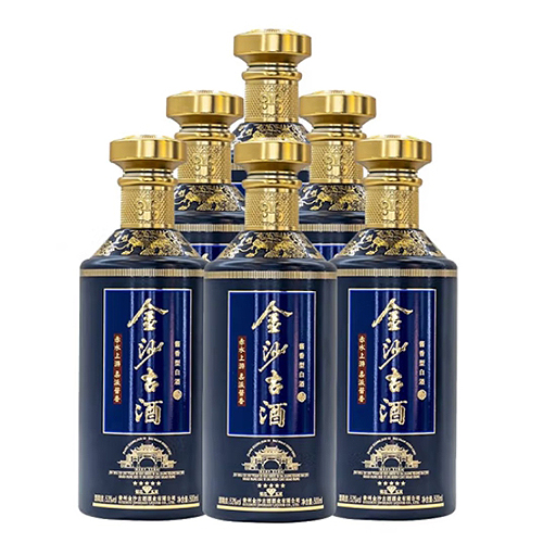 [정품]진사구주, 찬석5성 (金沙古酒. 钻石5星) 500ml, 53%Vol