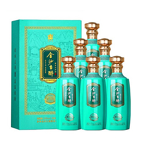 [정품]진사구주, 고취아치 (金沙古酒. 古醉雅致) 500ml, 53%Vol