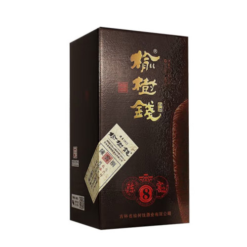 [정품]료수첸주. 진교8(榆树钱酒, 陈窖 8) 500ml, 52%Vol