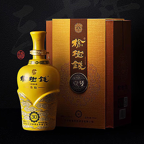 [정품]료수첸주. 30년(榆树钱酒, 30年) 500ml, 41.8%Vol