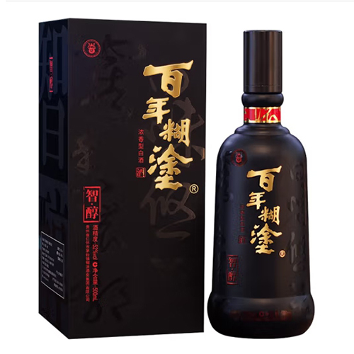 [정품]바이니엔후투. 지순(百年糊涂, 智醇) 500ml, 43%Vol