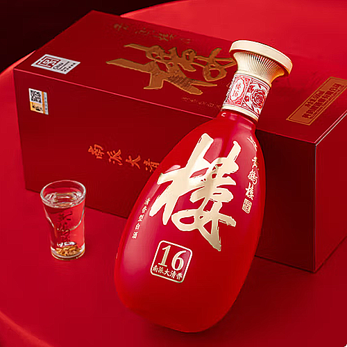 [정품]황허뤄주, 루16(黄鹤楼酒, 楼16) 500ml, 53%Vol