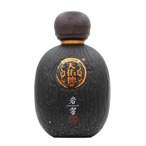 [정품]텐요우더칭커주(天佑德青稞酒),암교50(岩窖50).500ml. 52%vol