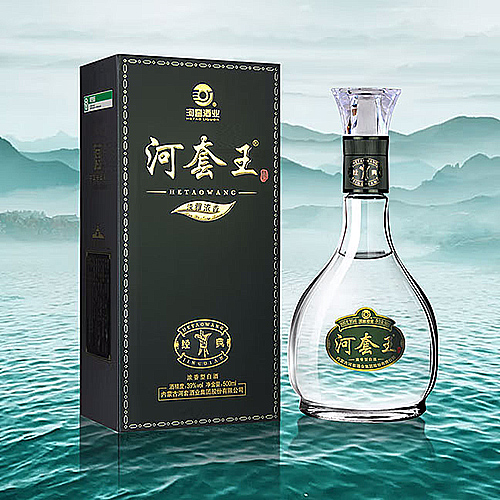 [정품]허타오왕(河套王) 경전(经典) 500ml, 52%Vol