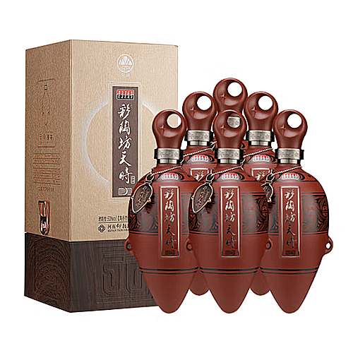 [정품]양샤오차이타오팡(仰韶彩陶坊),천시월량(天时月亮) 500ml 53%vol