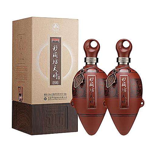 [정품]양샤오차이타오팡(仰韶彩陶坊),천시월량(天时月亮) 500ml 53%vol