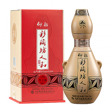[정품]양샤오차이타오팡(仰韶彩陶坊),인화존향판(人和尊享版) 50ml 70%vol + 500ml 46%vol