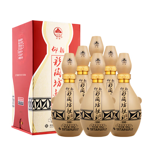 [정품]양샤오차이타오팡(仰韶彩陶坊),헌례500(献礼500) 500ml 50%vol