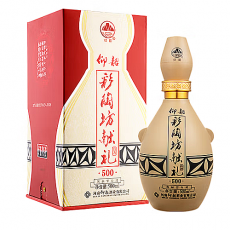 [정품]양샤오차이타오팡(仰韶彩陶坊),헌례500(献礼500) 500ml 50%vol