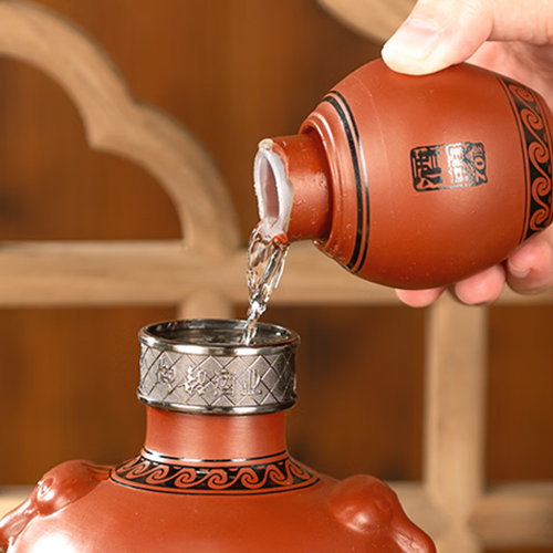 [정품]양샤오차이타오팡(仰韶彩陶坊), 오성지리(五星地利) 46% 450ml+70% 50ml