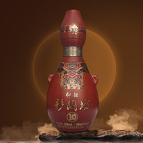 [정품]양샤오차이타오팡(仰韶彩陶坊), 10용두(10龙头) 48% 450ml+70% 50ml