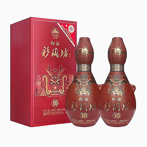 [정품]양샤오차이타오팡(仰韶彩陶坊), 10용두(10龙头) 48% 450ml+70% 50ml
