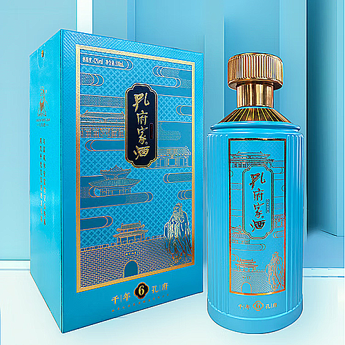[정품]콩푸쟈주(孔府家酒). 천년공부6(千年孔府6) 500ml, 42%vol.