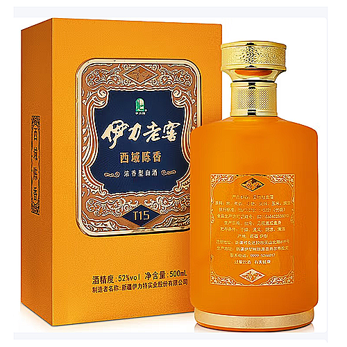 [[정품]이리터주(伊力特酒), 이력노교T15(伊力老窖T15) 500ml, 52%Vol.