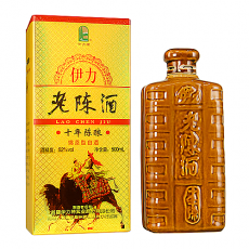 [정품]이리터주(伊力特酒), 이력노교10년진랑(伊力老窖十年陈酿) 500ml, 52%Vol.