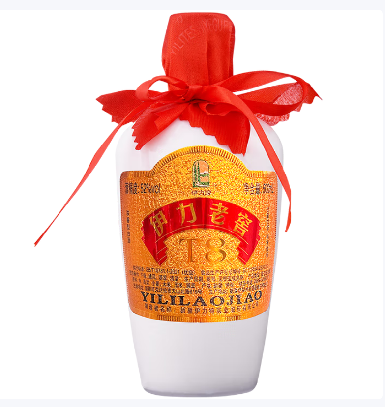 [정품]이리터주(伊力特酒), 이력노교T8(伊力老窖T8) 500ml, 52%Vol.
