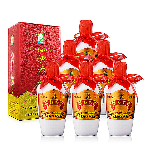 [정품]이리터주(伊力特酒), 이력노교(伊力老窖) 500ml, 52%Vol.